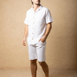 'Ibiza' Cotton Button Down SEASPICE MEN for women resort wear - Seaspice Resort Wear