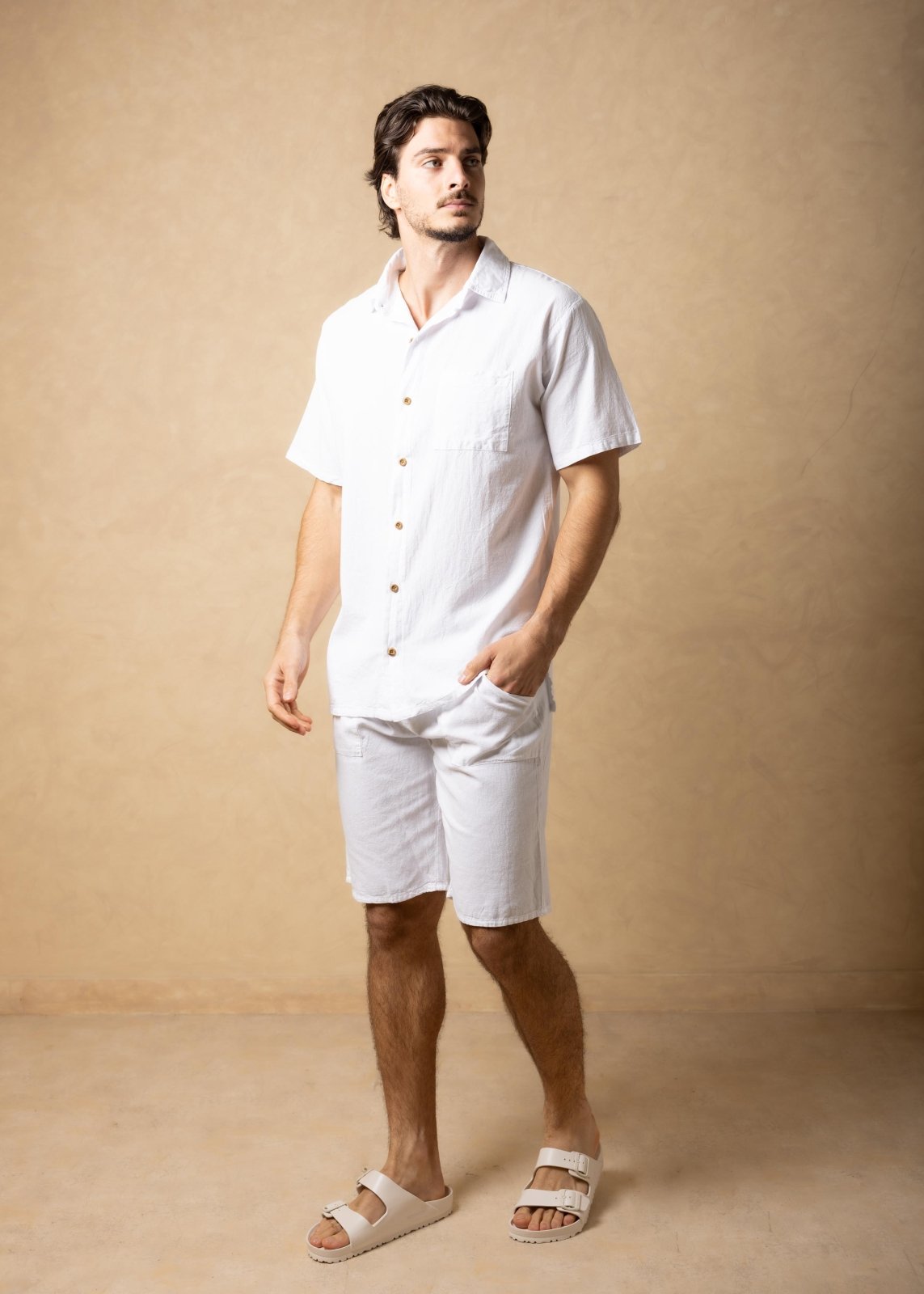 'Ibiza' Cotton Button Down SEASPICE MEN for women resort wear - Seaspice Resort Wear