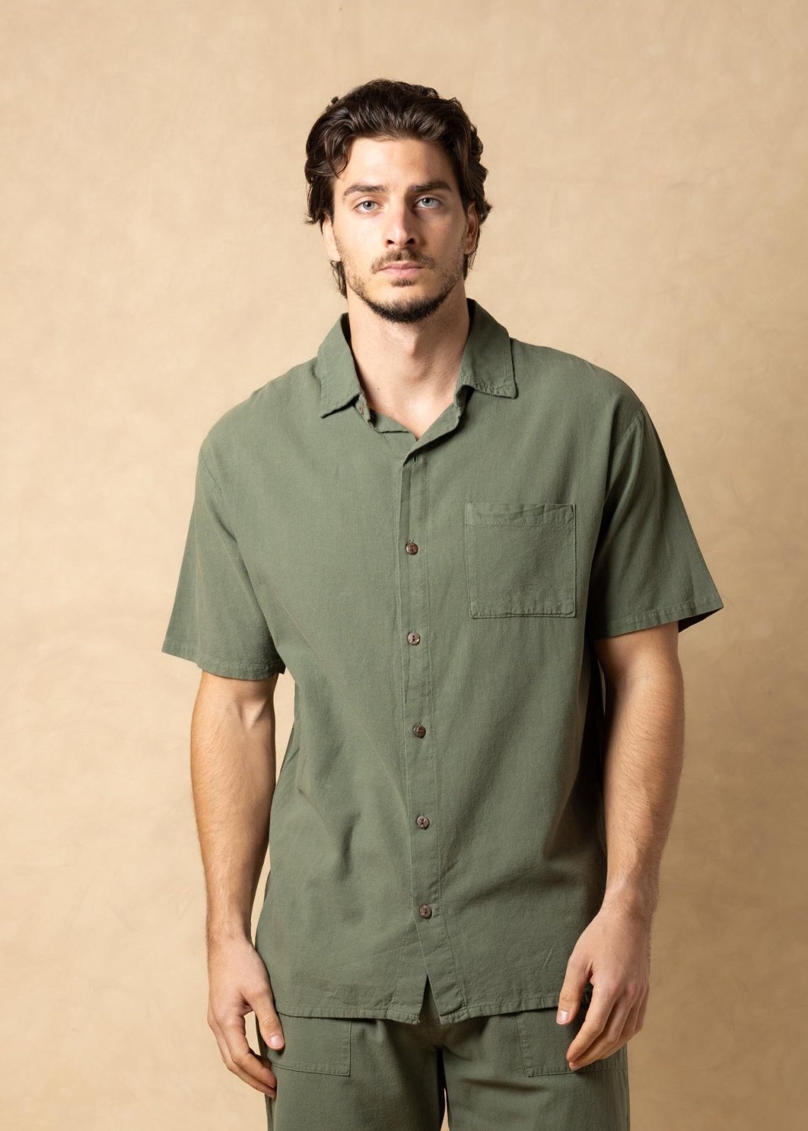 'Ibiza' Cotton Button Down SEASPICE MEN for women resort wear - Seaspice Resort Wear