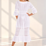 'Jacqueline' Tie-Front Cover-Up WOMEN'S COVER UP for women resort wear - Seaspice Resort Wear