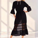 'Jacqueline' Tie-Front Cover-Up WOMEN'S COVER UP for women resort wear - Seaspice Resort Wear