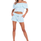 'Joy' Off Shoulder Top WOMEN'S TOP for women resort wear - Seaspice Resort Wear