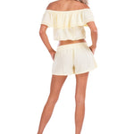 'Joy' Off Shoulder Top WOMEN'S TOP for women resort wear - Seaspice Resort Wear