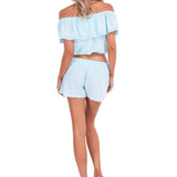 'Joy' Off Shoulder Top WOMEN'S TOP for women resort wear - Seaspice Resort Wear