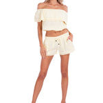 'Joy' Off Shoulder Top WOMEN'S TOP for women resort wear - Seaspice Resort Wear