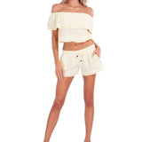 'Joy' Off Shoulder Top WOMEN'S TOP for women resort wear - Seaspice Resort Wear