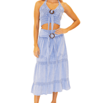 'Juliette' Belted Midi Skirt WOMEN'S SKIRT for women resort wear - Seaspice Resort Wear