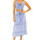 'Juliette' Belted Midi Skirt WOMEN'S SKIRT for women resort wear - Seaspice Resort Wear