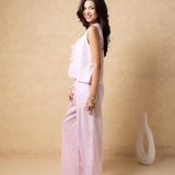 'Kairi' Print Tie - Front Vest Top WOMEN'S TOP for women resort wear - Seaspice Resort Wear