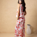 'Kairi' Print Tie - Front Vest Top WOMEN'S TOP for women resort wear - Seaspice Resort Wear