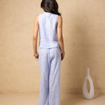 'Kairi' Print Tie - Front Vest Top WOMEN'S TOP for women resort wear - Seaspice Resort Wear