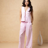 'Kairi' Print Tie - Front Vest Top WOMEN'S TOP for women resort wear - Seaspice Resort Wear