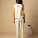 'Kairi' Tie - Front Vest Top WOMEN'S TOP for women resort wear - Seaspice Resort Wear