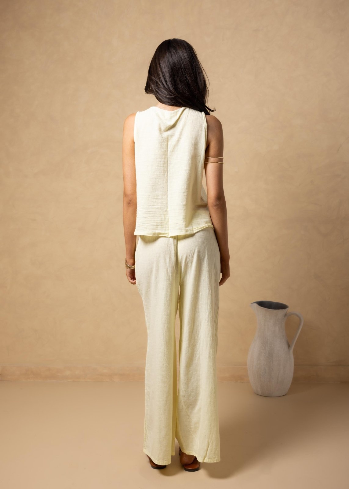 'Kairi' Tie - Front Vest Top WOMEN'S TOP for women resort wear - Seaspice Resort Wear
