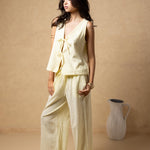'Kairi' Tie - Front Vest Top WOMEN'S TOP for women resort wear - Seaspice Resort Wear