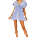 'Kelsey' Tunic Cover - Up White WOMEN'S COVER UP for women resort wear - Seaspice Resort Wear