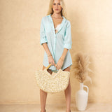 'Kenzie' Bag Made Of Natural Materials ACCESSORIES for women resort wear - Seaspice Resort Wear