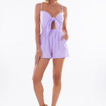 'Kira' Tie Front Romper WOMEN'S ROMPER for women resort wear - Seaspice Resort Wear