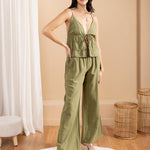 'Luz' Tie Front Top WOMEN'S TOP for women resort wear - Seaspice Resort Wear