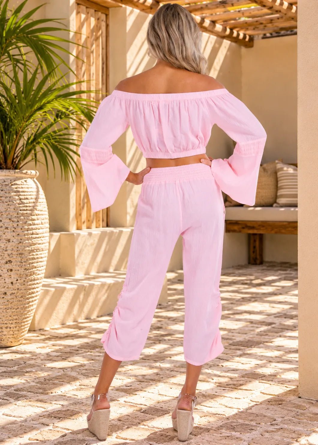 'Lyla' Bell Sleeve Top WOMEN'S TOP for women resort wear - Seaspice Resort Wear
