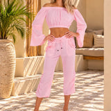 'Lyla' Bell Sleeve Top WOMEN'S TOP for women resort wear - Seaspice Resort Wear