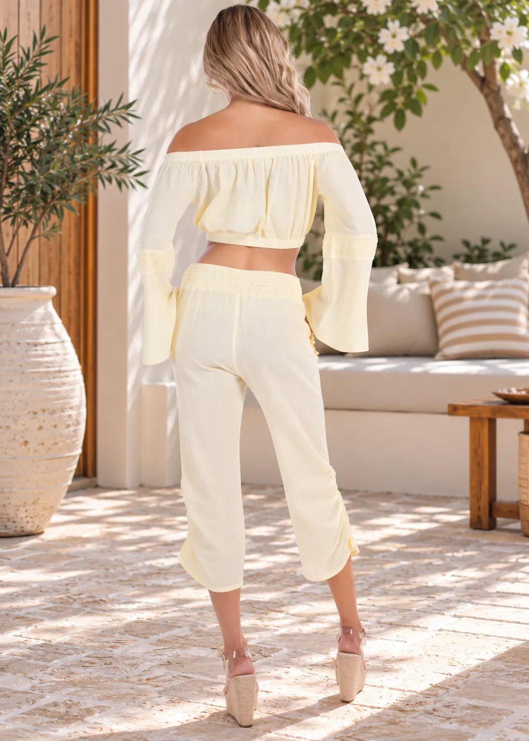 'Lyla' Bell Sleeve Top WOMEN'S TOP for women resort wear - Seaspice Resort Wear
