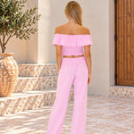 'Mandy' Off Shoulder Top WOMEN'S TOP for women resort wear - Seaspice Resort Wear