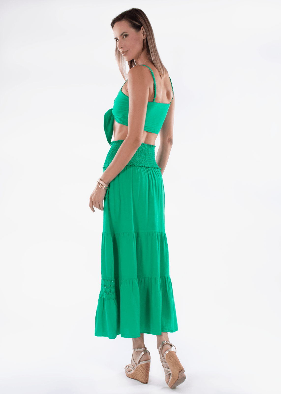 'Mara' Cotton Tie Front Top WOMEN'S TOP for women resort wear - Seaspice Resort Wear