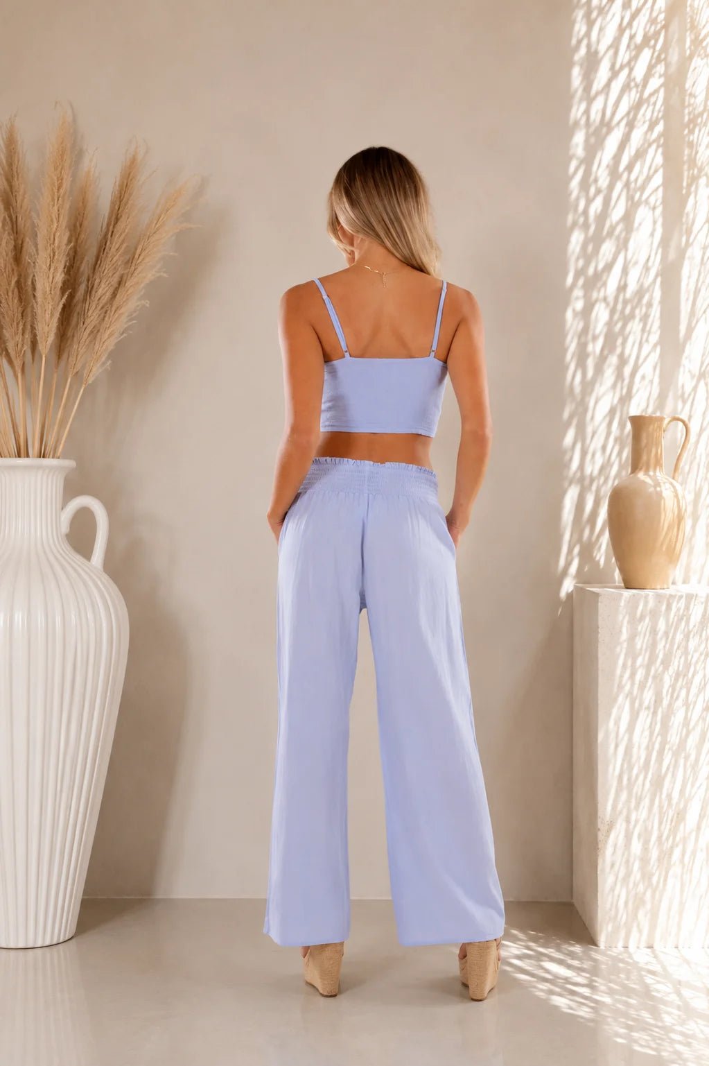 'Mara' Cotton Tie Front Top WOMEN'S TOP for women resort wear - Seaspice Resort Wear