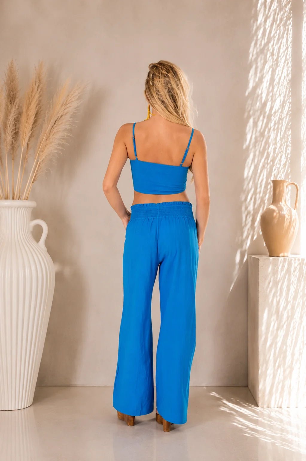 'Mara' Cotton Tie Front Top WOMEN'S TOP for women resort wear - Seaspice Resort Wear