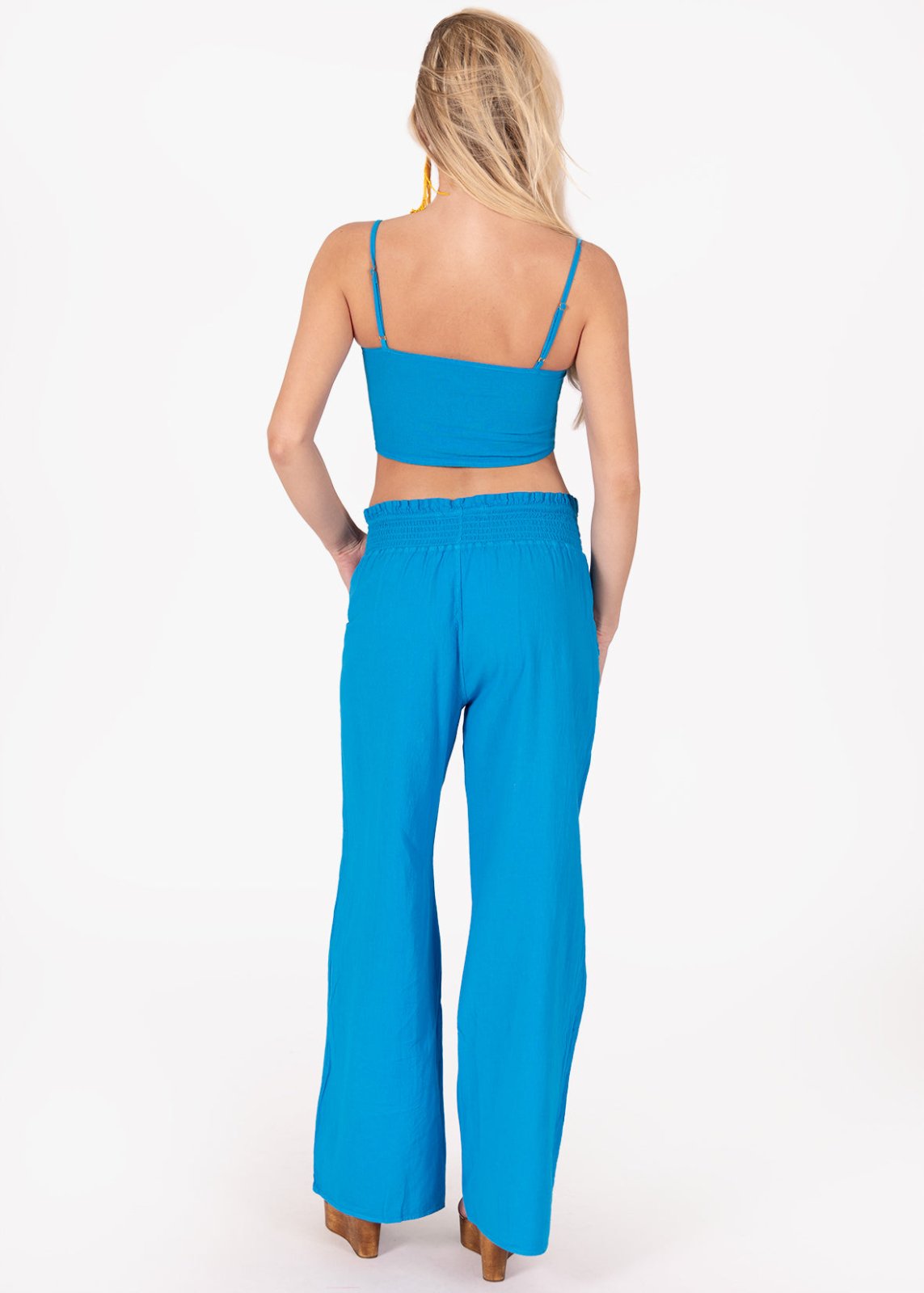 'Mara' Cotton Tie Front Top WOMEN'S TOP for women resort wear - Seaspice Resort Wear