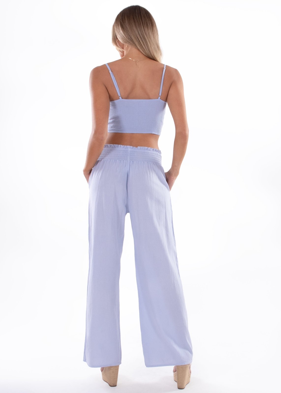 'Mara' Cotton Tie Front Top WOMEN'S TOP for women resort wear - Seaspice Resort Wear