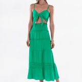 'Mara' Cotton Tie Front Top WOMEN'S TOP for women resort wear - Seaspice Resort Wear