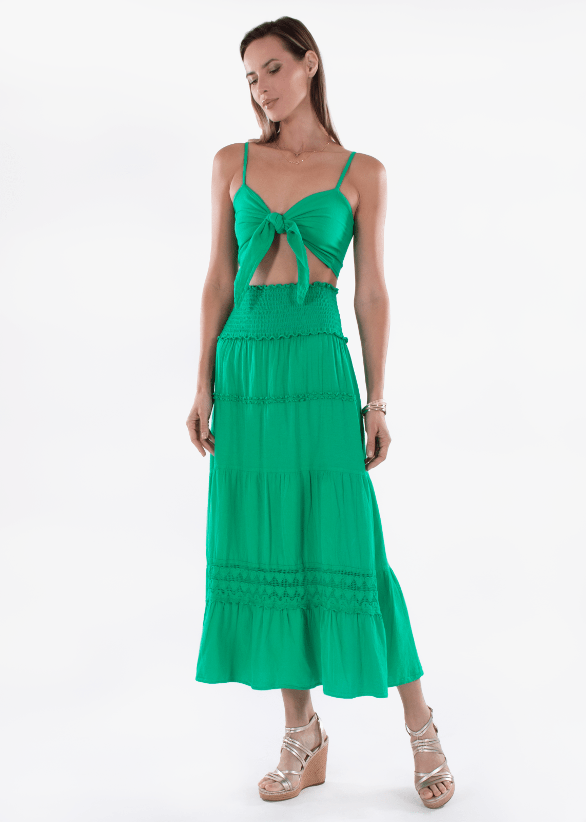 'Mara' Cotton Tie Front Top WOMEN'S TOP for women resort wear - Seaspice Resort Wear