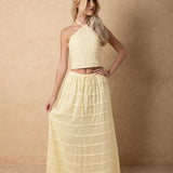 'Marbella' Tiered Maxi Skirt WOMEN'S SKIRT for women resort wear - Seaspice Resort Wear