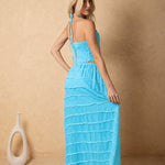 'Marbella' Tiered Maxi Skirt WOMEN'S SKIRT for women resort wear - Seaspice Resort Wear