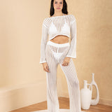 'Maya' Mesh Long Sleeve Top WOMEN'S TOP for women resort wear - Seaspice Resort Wear
