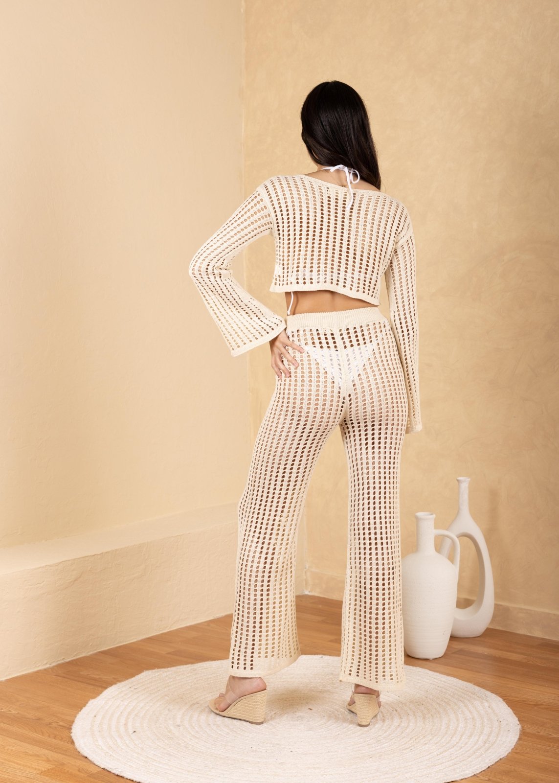 'Maya' Mesh Pants WOMEN'S PANTS for women resort wear - Seaspice Resort Wear