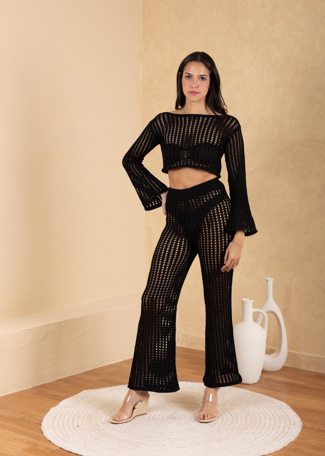 'Maya' Mesh Pants WOMEN'S PANTS for women resort wear - Seaspice Resort Wear