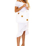 'Millie' Cotton Bag ACCESSORIES for women resort wear - Seaspice Resort Wear