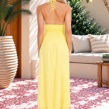 'Miranda' Halter Maxi Dress WOMEN'S DRESS for women resort wear - Seaspice Resort Wear