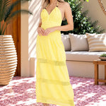 'Miranda' Halter Maxi Dress WOMEN'S DRESS for women resort wear - Seaspice Resort Wear