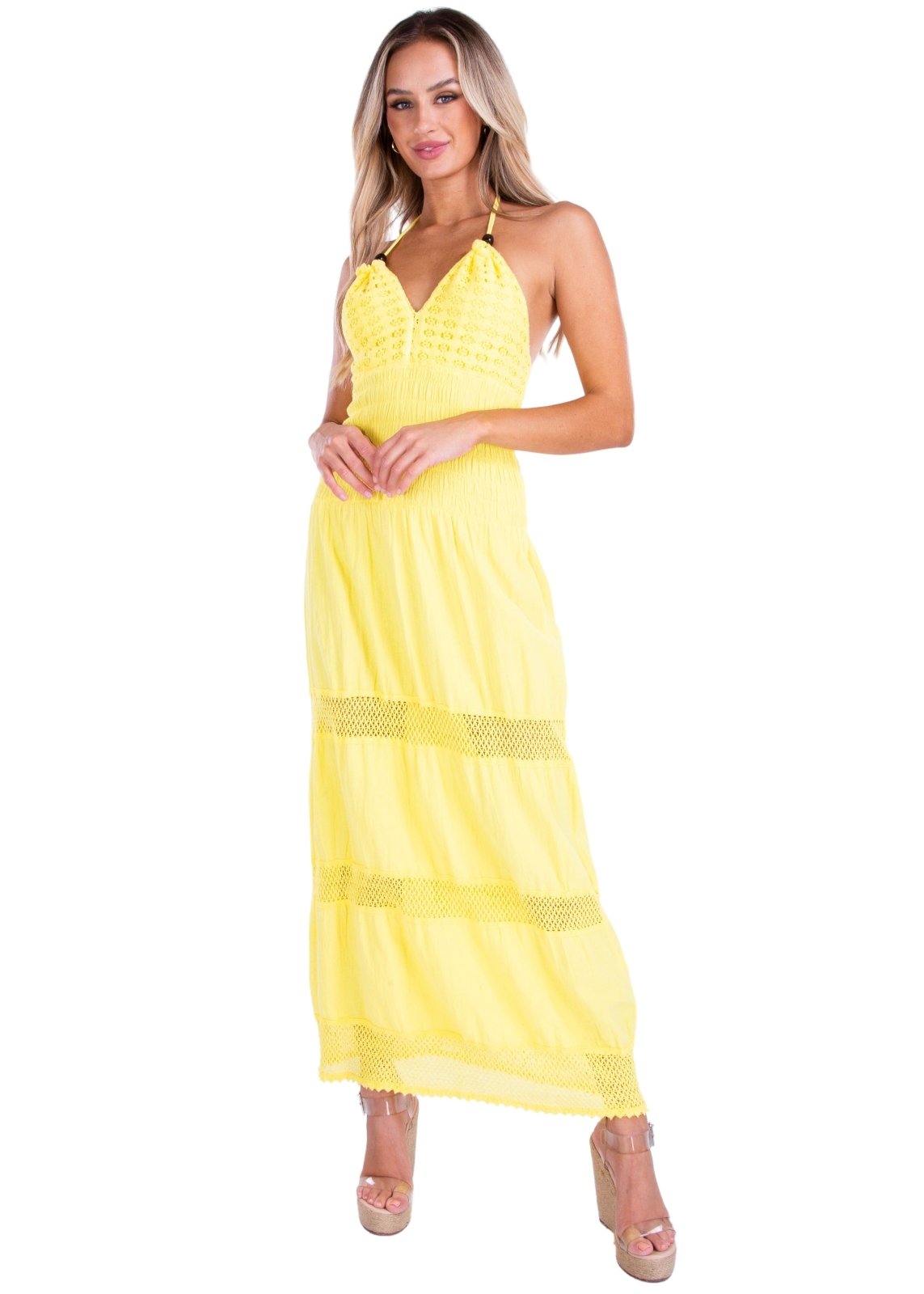 'Miranda' Halter Maxi Dress WOMEN'S DRESS for women resort wear - Seaspice Resort Wear