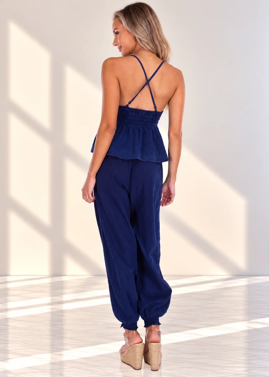 'Mona' Crochet Cut Out Top WOMEN'S TOP for women resort wear - Seaspice Resort Wear