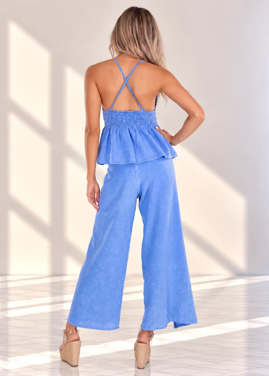 'Mona' Crochet Cut Out Top WOMEN'S TOP for women resort wear - Seaspice Resort Wear