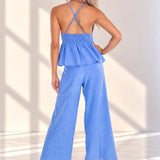 'Mona' Crochet Cut Out Top WOMEN'S TOP for women resort wear - Seaspice Resort Wear