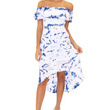 'Olivia' High Low Midi Dress