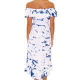 'Olivia' High Low Midi Dress