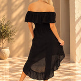 'Olivia' High Low Midi Dress WOMEN'S DRESS for women resort wear - Seaspice Resort Wear
