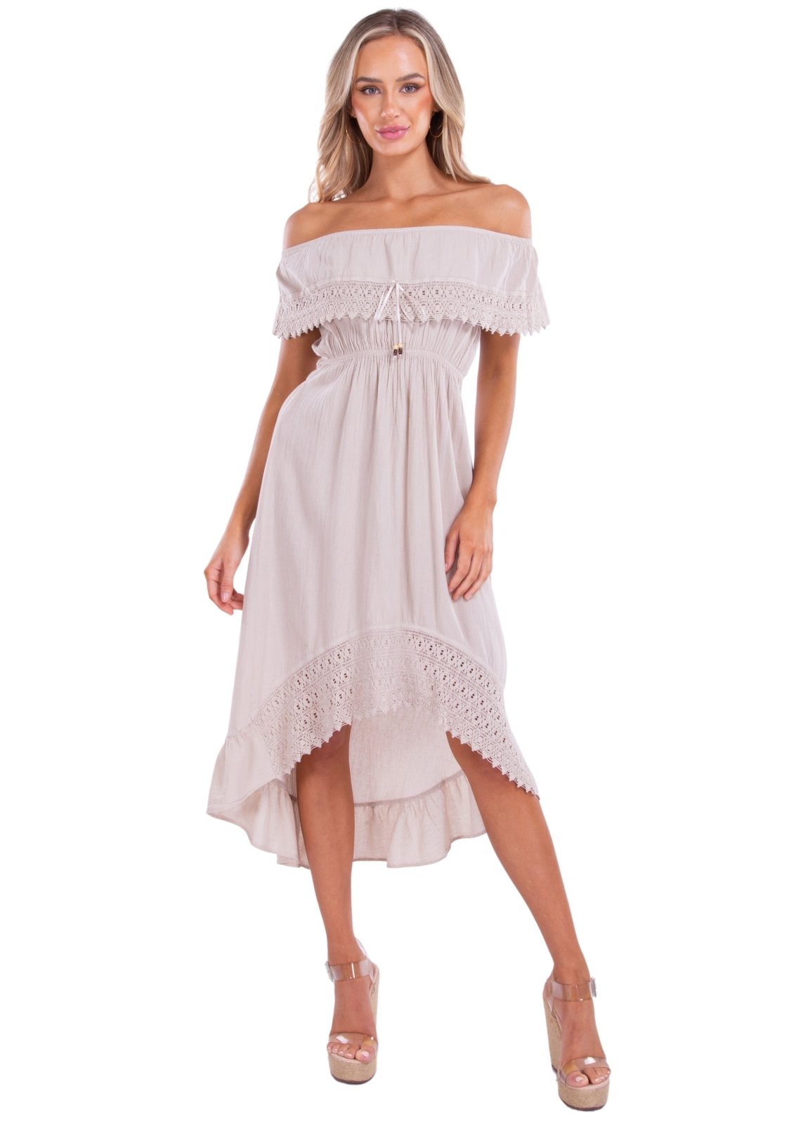 'Olivia' High Low Midi Dress WOMEN'S DRESS for women resort wear - Seaspice Resort Wear